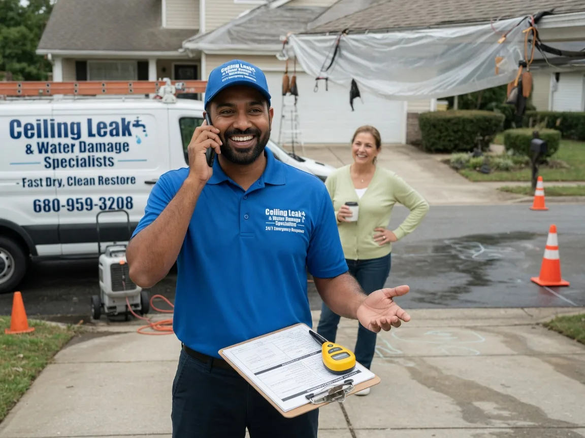 Ceiling Leak Cleanup Groveland, NY FAQs